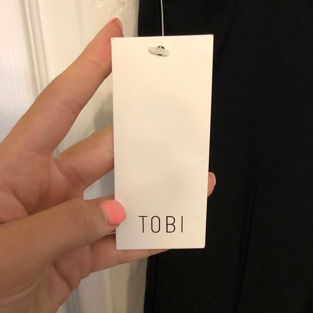 Tobi Black Bodycon Dress - Picture 7 of 8
